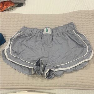 Women’s Free People Movement Varsity Blues Shorts
Size: Medium
Color: Grey
